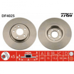 Piduriketas TRW DF4025