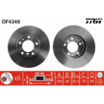 Piduriketas TRW DF4348