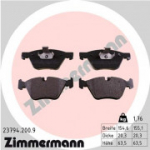Piduriklotsi komplekt, ketaspidur ZIMMERMANN 23794.200.9