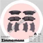 Piduriklotsi komplekt, ketaspidur ZIMMERMANN 24240.165.1