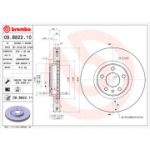 Piduriketas BREMBO 09.B822.11
