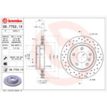 Piduriketas BREMBO 09.7702.1X