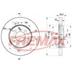 Piduriketas FREMAX BD-4749