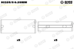 V&auml;ntv&otilde;lli laager GLYCO H1325/5 0.25mm