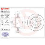 Piduriketas BREMBO 08.9441.11