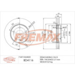 Piduriketas FREMAX BD-4116