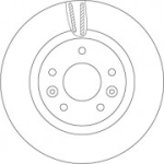 Piduriketas TRW DF6786