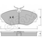 Piduriklotsi komplekt, ketaspidur CIFAM 822-338-0