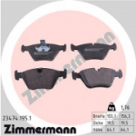 Piduriklotsi komplekt, ketaspidur ZIMMERMANN 23474.195.1
