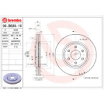 Piduriketas BREMBO 09.B628.10
