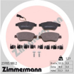 Piduriklotsi komplekt, ketaspidur ZIMMERMANN 23705.180.2