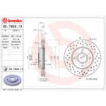 Piduriketas BREMBO 09.7806.1X