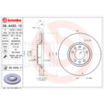 Piduriketas BREMBO 09.A430.11
