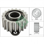 Pingutusrull, hammasrihm INA 531 0204 10