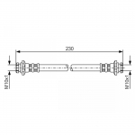 Pidurivoolik BOSCH 1 987 476 137