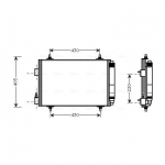 Kondensaator, kliimaseade AVA Clever Choice CNA5192D