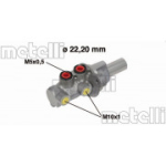 Peapiduri silinder METELLI 05-0684