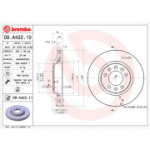 Piduriketas BREMBO 09.A422.11