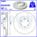 Piduriketas DELPHI BG4939C