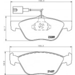 Piduriklotsi komplekt, ketaspidur HELLA 8DB 355 007-931
