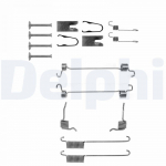 Lisakomplekt, piduriklotsid DELPHI LY1226