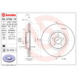 Piduriketas BREMBO 09.A728.11