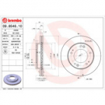 Piduriketas BREMBO 09.8546.10