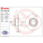 Piduriketas BREMBO 08.3189.20