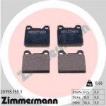 Piduriklotsi komplekt, ketaspidur ZIMMERMANN 20755.155.1