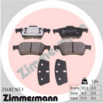 Piduriklotsi komplekt, ketaspidur ZIMMERMANN 23482.165.1