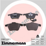 Piduriklotsi komplekt, ketaspidur ZIMMERMANN 23801.200.1
