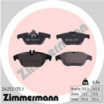 Piduriklotsi komplekt, ketaspidur ZIMMERMANN 24253.175.1