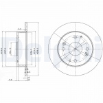 Piduriketas DELPHI BG2666