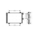 Kondensaator, kliimaseade AVA Clever Choice CNA5241D