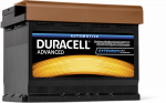 Aku DURACELL Advanced DA 62H 62AH 550A