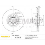 Piduriketas FREMAX BD-3608
