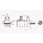 Starter MAGNETI MARELLI 063721246010