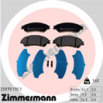 Piduriklotsi komplekt, ketaspidur ZIMMERMANN 25979.170.1