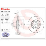 Piduriketas BREMBO 09.C760.11
