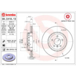 Piduriketas BREMBO 09.C418.13