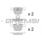 Piduriklotsi komplekt, ketaspidur BREMSI BP3102