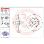 Piduriketas BREMBO 08.9792.17