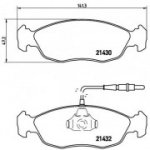 Piduriklotsi komplekt, ketaspidur BREMBO P 61 054