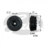 Rihmaratas, v&auml;ntv&otilde;ll GATES TVD1037