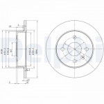Piduriketas DELPHI BG3403