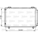 Kondensaator, kliimaseade VALEO 817805