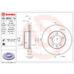 Piduriketas BREMBO 09.B633.10