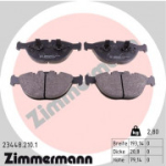 Piduriklotsi komplekt, ketaspidur ZIMMERMANN 23448.210.1