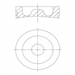 Kolvid MAHLE ORIGINAL 061 PI 00128 000