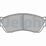 Piduriklotsi komplekt, ketaspidur DELPHI LP676